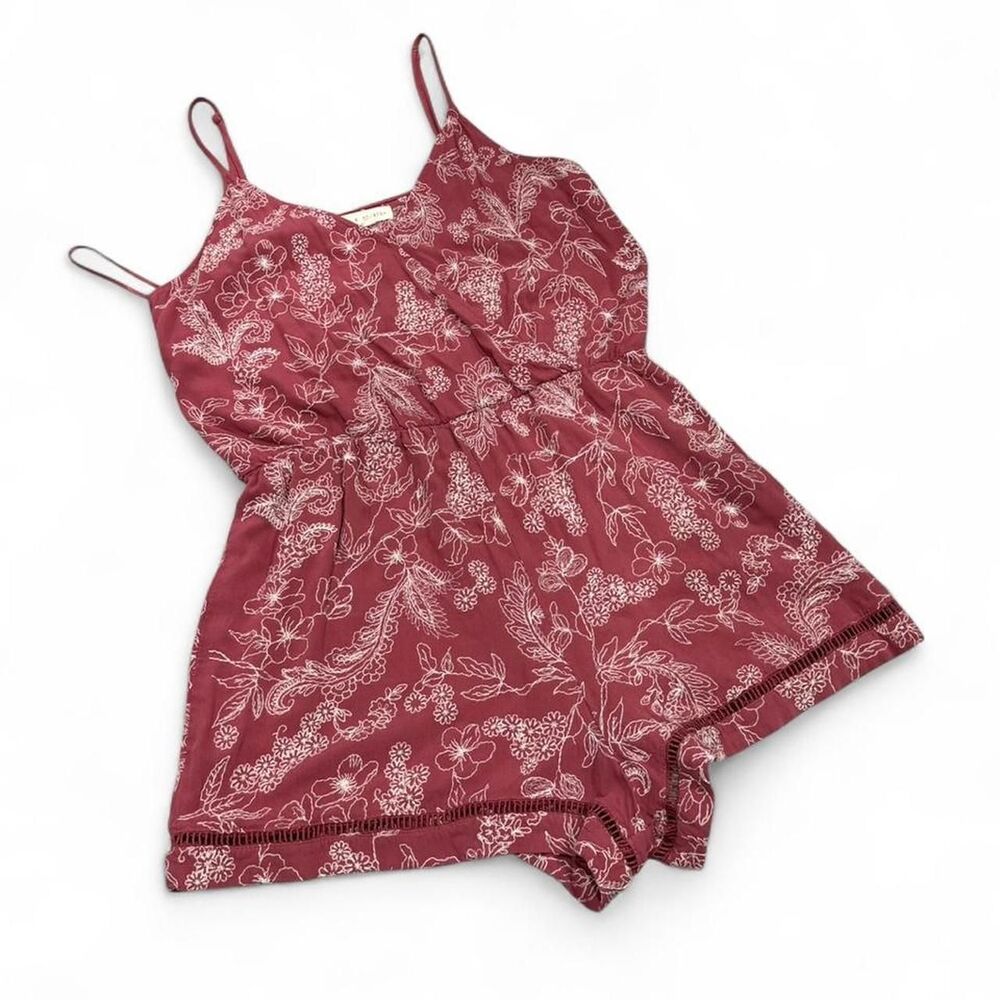 LA Hearts pink floral romper - Picture 2 of 7
